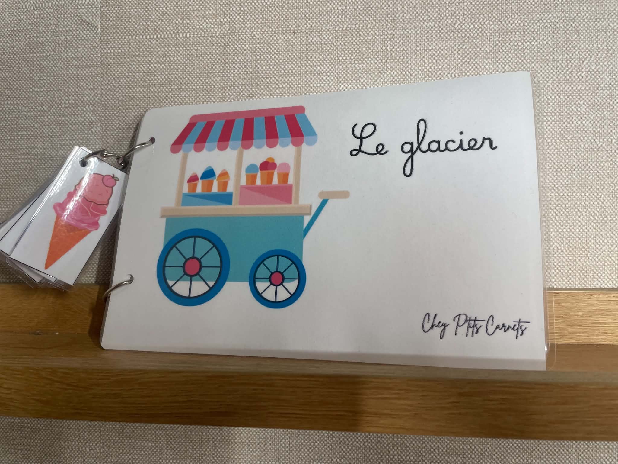 Le jeu du glacier